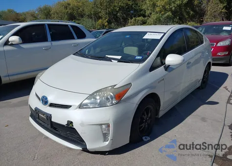 2012 Toyota Prius Three from USA, damaged, VIN JTDKN3DU3C5451584